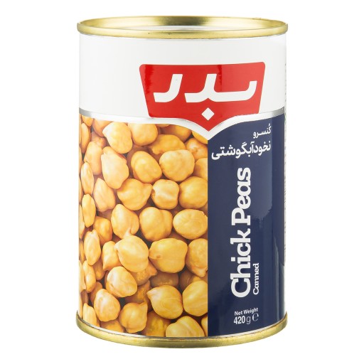  عکس کنسرو نخود آبگوشتی بدر